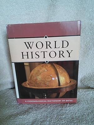 Seller image for World History: A Chronological Dictionary of Dates for sale by Prairie Creek Books LLC.