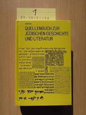 Image du vendeur pour Quellenbuch zur jdischen Geschichte und Literatur - Band I: Teil I bis III Band 1 mit I., II. und III. Teil mis en vente par Bookstore-Online