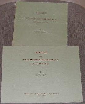 Dessins de paysages hollandais du XVIIèmesiècle, de la collection particulière conservée à l'inst...