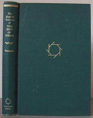 Seller image for The English Versions of the Ship of Fools: A Contribution to the History of the Early French Renaissance in England. for sale by David Strauss