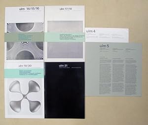 Ulm. Zeitschrift der Hochschule für Gestaltung. Journal of the Ulm School for Design. [Konvolut b...