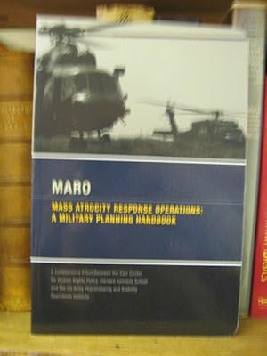 Immagine del venditore per MARO: Mass Atrocity Response Operations: A Military Planning Handbook venduto da PsychoBabel & Skoob Books