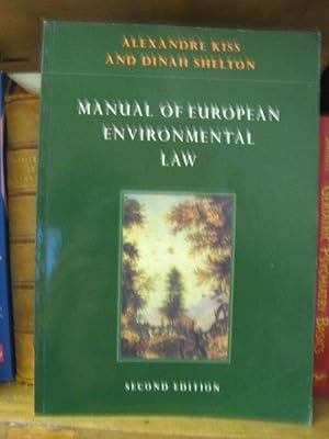 Bild des Verkufers fr Manual of European Environmental Law zum Verkauf von PsychoBabel & Skoob Books