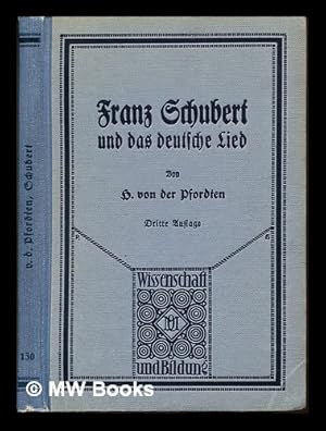 Seller image for Franz Schubert und das deutsche Lied for sale by MW Books