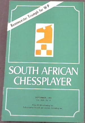 South African Chess Player - September, 1982 - Vol XXX, No. 9