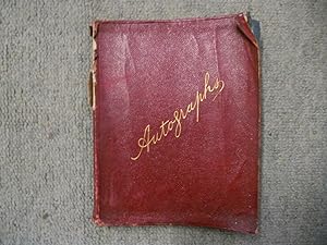 Bild des Verkufers fr Victorian Sketch and Scrap Album with Original Artwork and Signatures zum Verkauf von Keoghs Books