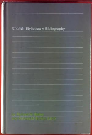 Immagine del venditore per English Stylistics: A Bibliography. venduto da biblion2