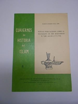 Imagen del vendedor de NUEVAS PUBLICACIONES SOBRE EL SULTANATO DE SIDI MUHAMMAD B. ABD ALLAH. (1757-1790). a la venta por Librera J. Cintas