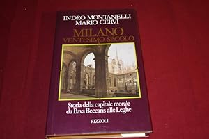 Bild des Verkufers fr MILANO VENTEISMO SECOLO. Storia della capitale moreale da Bava Beccaris alle Leghe zum Verkauf von INFINIBU KG