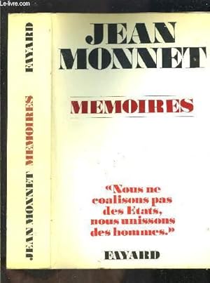 Immagine del venditore per MEMOIRES venduto da Le-Livre