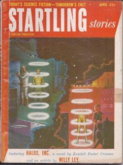 Imagen del vendedor de STARTLING Stories: April, Apr. 1953 a la venta por Books from the Crypt