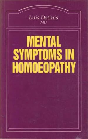 Seller image for Mental Symptons in Homeopathy for sale by Goulds Book Arcade, Sydney