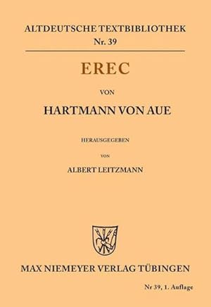 Imagen del vendedor de Erec a la venta por BuchWeltWeit Ludwig Meier e.K.