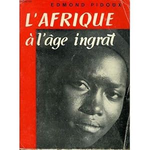 Seller image for L'afrique a l'age ingrat for sale by secretdulivre