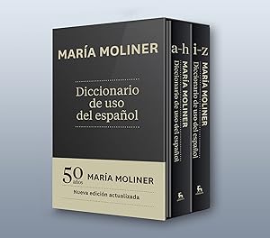 Seller image for Diccionario de uso del espaol mara moliner 2 VOLUMENES for sale by Imosver