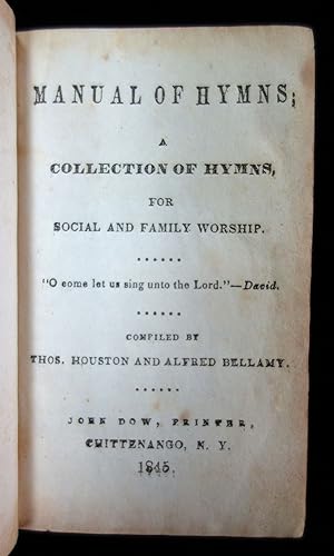 Manual of Hymns; A Collection of Hymns for Social and Family Worship