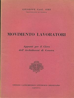 Imagen del vendedor de Movimento lavoratori a la venta por Librodifaccia