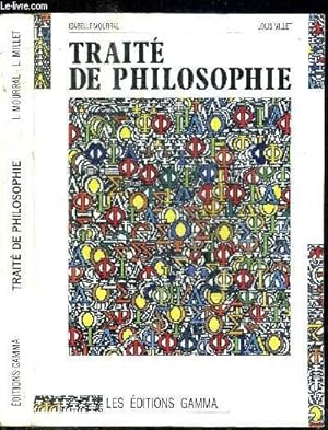 Bild des Verkufers fr TRAITE DE PHILOSOSPHIE - VOL. 1 zum Verkauf von Le-Livre