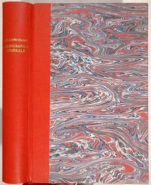 Bibliographie Générale des ouvrages publiés ou illustrés en Suisse et à l'étranger de 1475 à 1914...
