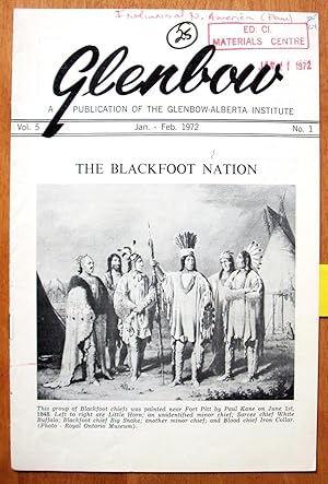 Seller image for The Blackfoot Nation. in Glenbow- A Publication of the Glenbow-Alberta Institute for sale by Ken Jackson