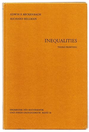 Imagen del vendedor de Inequalities a la venta por Attic Books (ABAC, ILAB)