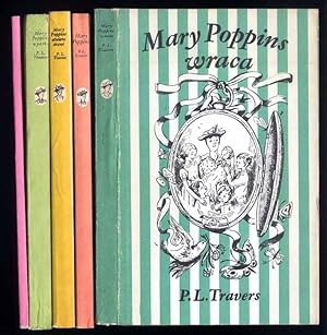 Image du vendeur pour Mary Poppins. Mary Poppins wraca. Mary Poppins otwiera drzwi. Mary Poppins w parku. Mary Poppins na ulicy Czeresniowej. 5 czesci w 5 vol/Mary Poppins. Mary Poppins comes back. Mary Poppins open the door. Mary Poppins in the park. Mary Poppins in the Cherry Tree Lane mis en vente par POLIART Beata Kalke