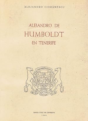 Seller image for ALEJANDRO DE HUMBOLDT EN TENERIFE for sale by Librera Torren de Rueda