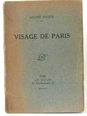 Seller image for Visage de Paris for sale by crealivres
