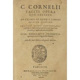 Bild des Verkufers fr Opera quae exstant. Ad exemplar quod I. Lipsius . zum Verkauf von Libreria Antiquaria Giulio Cesare di Daniele Corradi