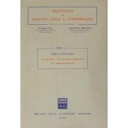 Imagen del vendedor de La permuta. Il contratto estimatorio. La somministrazione a la venta por Libreria Antiquaria Giulio Cesare di Daniele Corradi