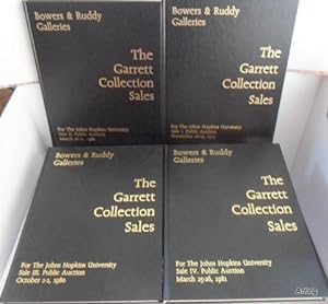Seller image for The Garrett Collection Sales [4 volumes]. for sale by Antiquariat Gntheroth