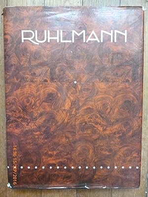 Seller image for Ruhlmann for sale by c'est magnifique