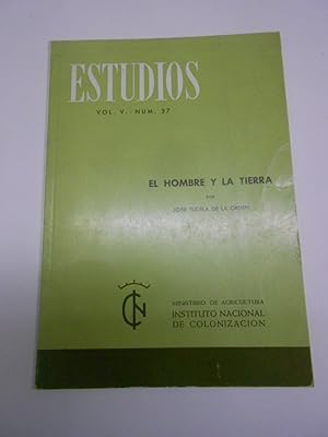 Seller image for EL HOMBRE Y LA TIERRA. for sale by Librera J. Cintas