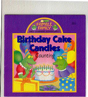 BIRTHDAY CAKE CANDLES:Counting
