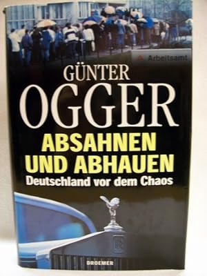 Seller image for Absahnen und abhauen Deutschland vor dem Chaos / Gnter Ogger for sale by Antiquariat Bler