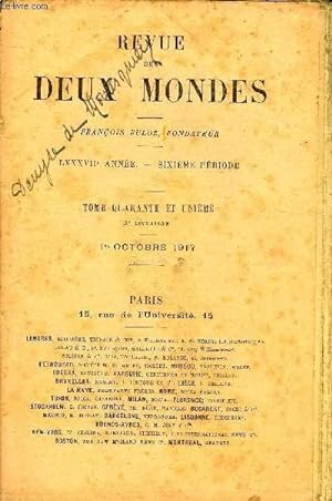 Seller image for REVUE DES DEUX MONDES LXXXVIIe ANNEE N3 - I.   LE DEJEUNER, par M. Maurice Donnay, de l Acadmie franaise.IF. - LA RIVE GAUCHE DU RHIN.   I. LA RSISTANCE A LA CONQUTE (1815-1848), par Julien Rovre.III.- UN T A SALONIQUE for sale by Le-Livre