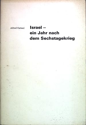 Immagine del venditore per Israel - ein Jahr nach dem Sechstagekrieg venduto da books4less (Versandantiquariat Petra Gros GmbH & Co. KG)