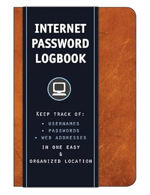 Immagine del venditore per Internet Password Logbook (Cognac Leatherette) (Hardcover) venduto da Grand Eagle Retail