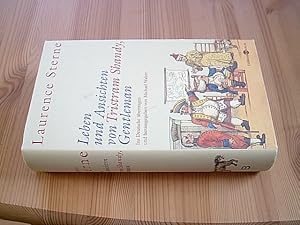 Bild des Verkufers fr Leben und Ansichten von Tristram Shandy, Gentleman. Ins Deutsche bertragen und mit Anmerkungen von Michael Walter. zum Verkauf von Antiquariat An der Vikarie