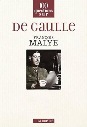 Bild des Verkufers fr De Gaulle zum Verkauf von crealivres