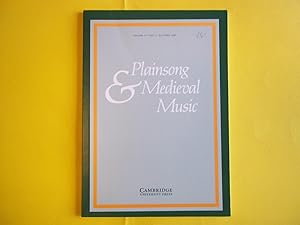 Plainsong and Medieval Music. Volume 14 Part 2 October 2005.