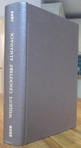 Image du vendeur pour John Wisden's Cricketers' Almanack for 1899 (rebound with front wrapper) mis en vente par Pastsport