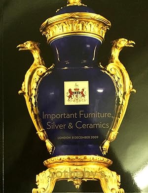 Important furniture, silver & ceramics : including property sold on the instructions of the trust...
