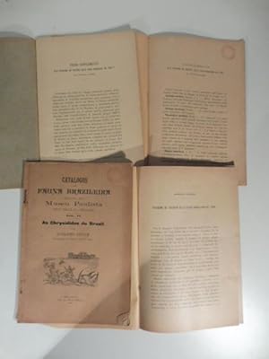 Catalogos da fauna brazileira. As Chrysididas do Brazil; Revisione dei crisididi dello stato bras...