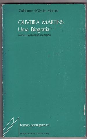 Bild des Verkufers fr Oliveira Martins - uma Biografia zum Verkauf von Biblioteca de Babel