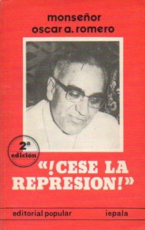 Seller image for CESE LA REPRESIN. 2 ed. for sale by angeles sancha libros