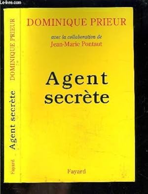 Image du vendeur pour AGENT SECRETE mis en vente par Le-Livre