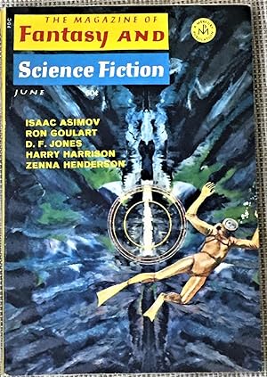 Imagen del vendedor de The Magazine of Fantasy and Science Fiction June, 1970: The Tocsin; Hobo Jungle; Wife to the Lord a la venta por My Book Heaven
