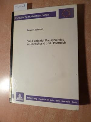 Bild des Verkufers fr Das Recht der Pauschalreise in Deutschland und sterreich : das seit 1979 geltende Reisevertragsgesetz und das frher angewendete Recht in vergleichender Darstellung und rechtsdogmatische Einordnung nach sterreichischem Recht zum Verkauf von Gebrauchtbcherlogistik  H.J. Lauterbach