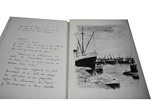 Le France et la mer. Journal d'un peintre à bord du France.